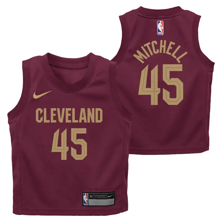 MAILLOT RÉPLIQUE NBA ENFANT CAVALIERS MITCHELL MARROND