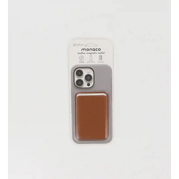 Portefeuille en cuir Detroit Tigers Monaco marron