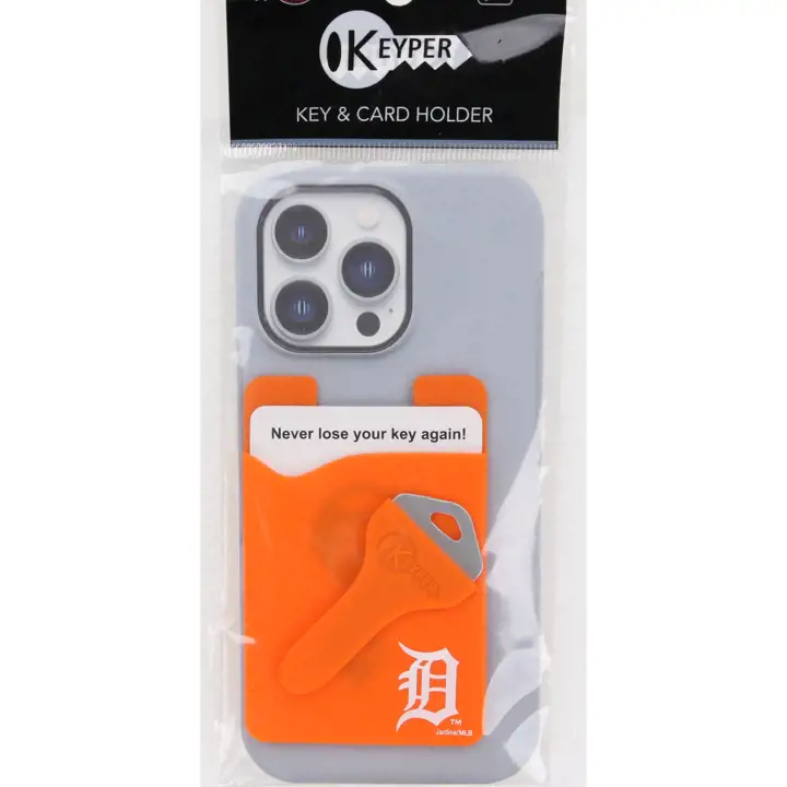 Portefeuille-clé en silicone Detroit Tigers org