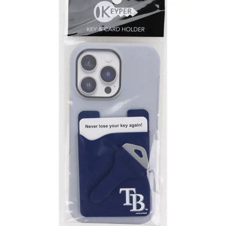 Porte-clés en silicone Tampa Bay Rays marine