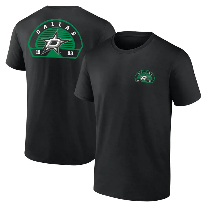 T-shirt en coton DALAS STARS NHL VALOR SS NOIR