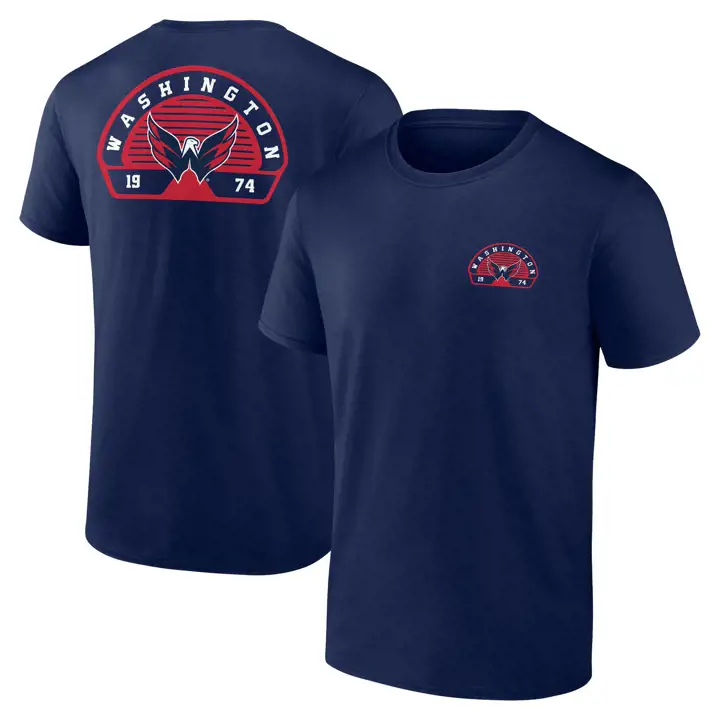 T-shirt en coton WASHINGTON CAPITALS NHL VALOR SS marine
