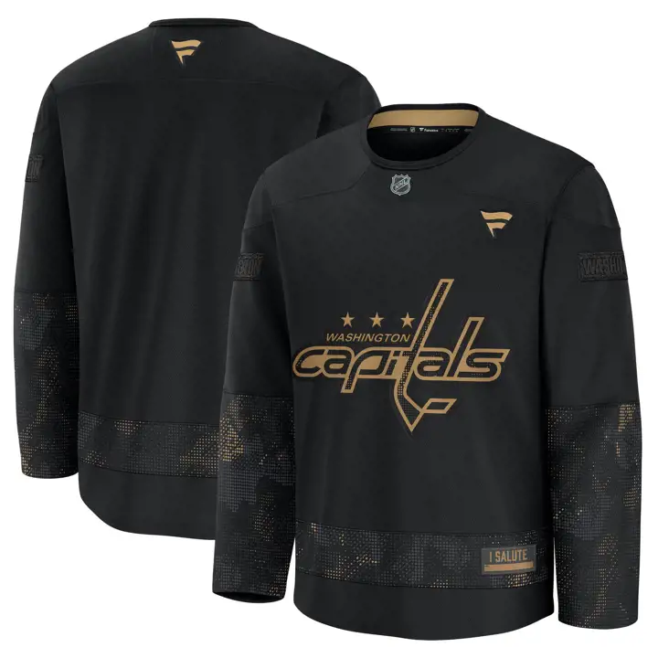 WASHINGTON CAPITALS NHL MAILLOT ENTRAÎNEMENT 24 NOIR/CAMO