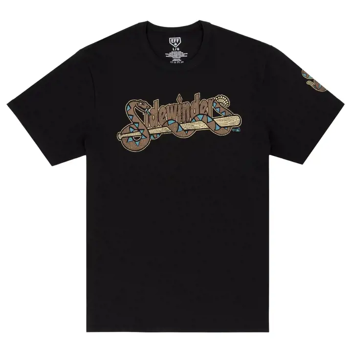 Tucson Sidewinders EFF MiLB T-shirt Vintage NOIR