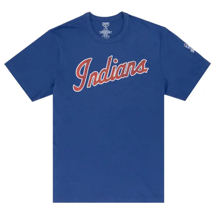 T-shirt vintage RBL des Indians d'Indianapolis EFF MiLB