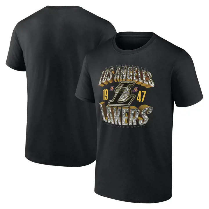 T-shirt NBA Los Angeles Lakers glaçons NOIR