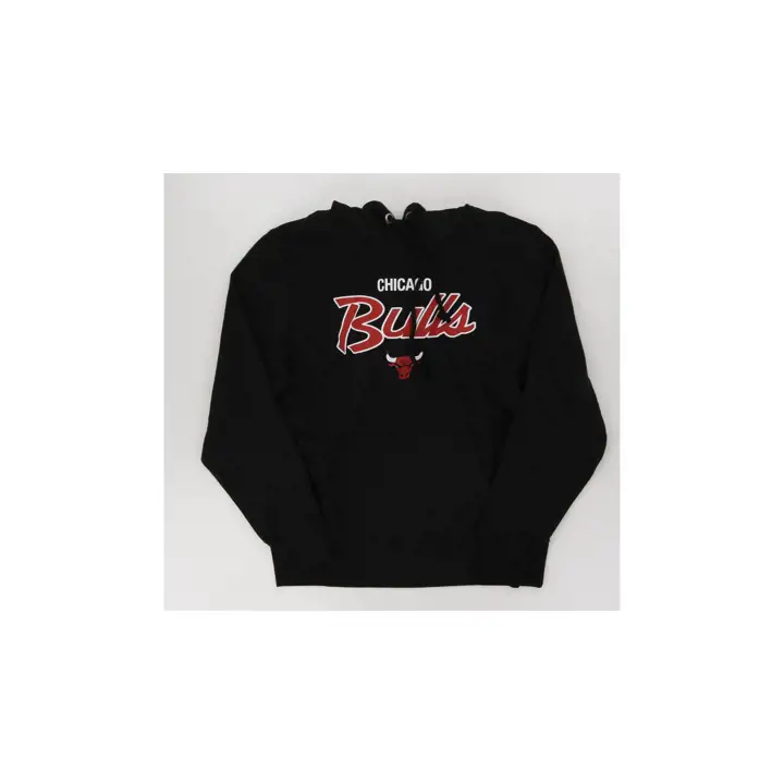 CHICAGO BULLS NBA Cross City Script Headline Hood BLK