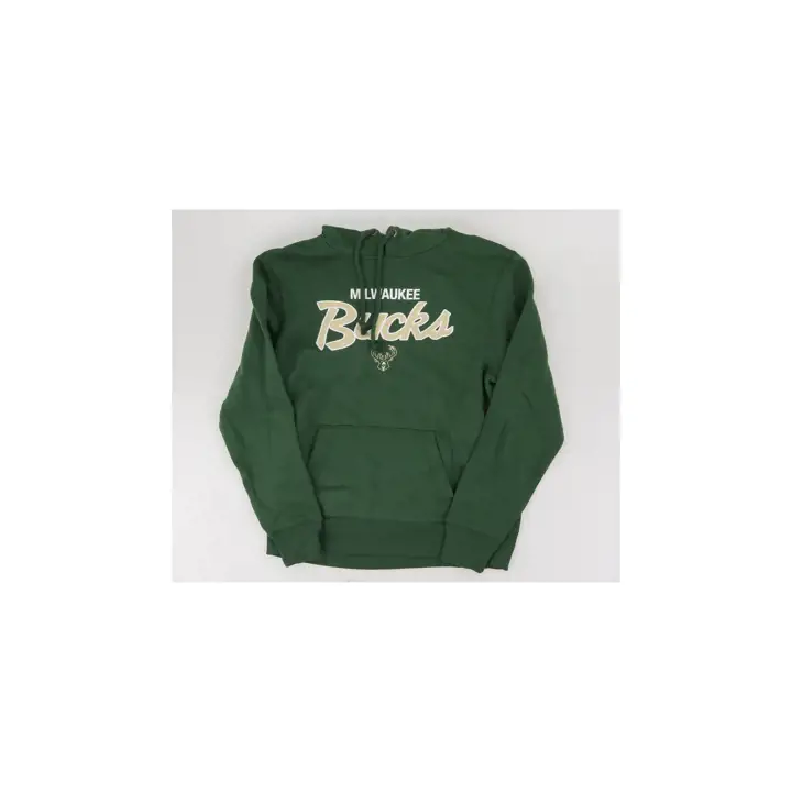 MILWAUKEE BUCKS NBA Sweat à capuche « Cross City Script Headline » vert