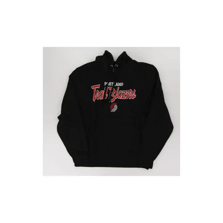 PORTLAND TRAILBLAZERS NBA Sweat à Capuche Headline Script Cross City BL