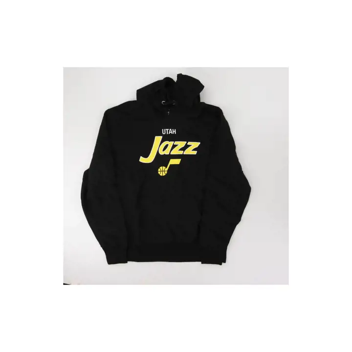 UTAH JAZZ NBA Cross City Script Headline Hood BLK