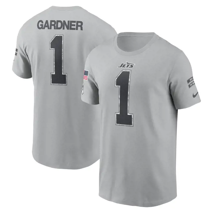 T-shirt homme NFL New York Jets STS N/N joueur 24 Sauce Gardn