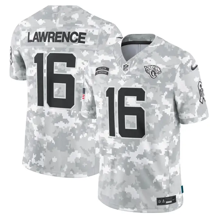 Maillot NFL Jacksonville Jaguars pour homme - Édition limitée STS Vapor FUSE - Numéro 24 - Trevor Lawrence