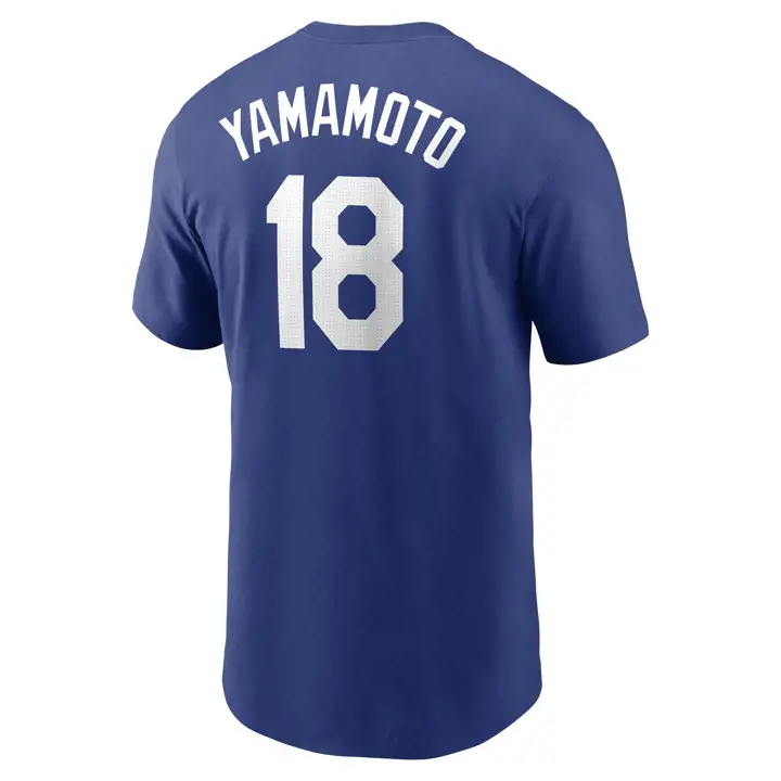 T-shirt joueur DODGERS MLB Nike Fuse N&N Yoshinobu Yamamoto