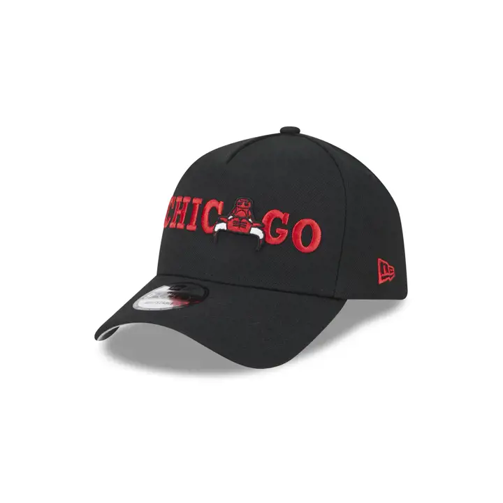 Casquette Chicago Bulls NBA Bred Shoe Hook 9FORTY AF NOIR/NOIR/GRIS