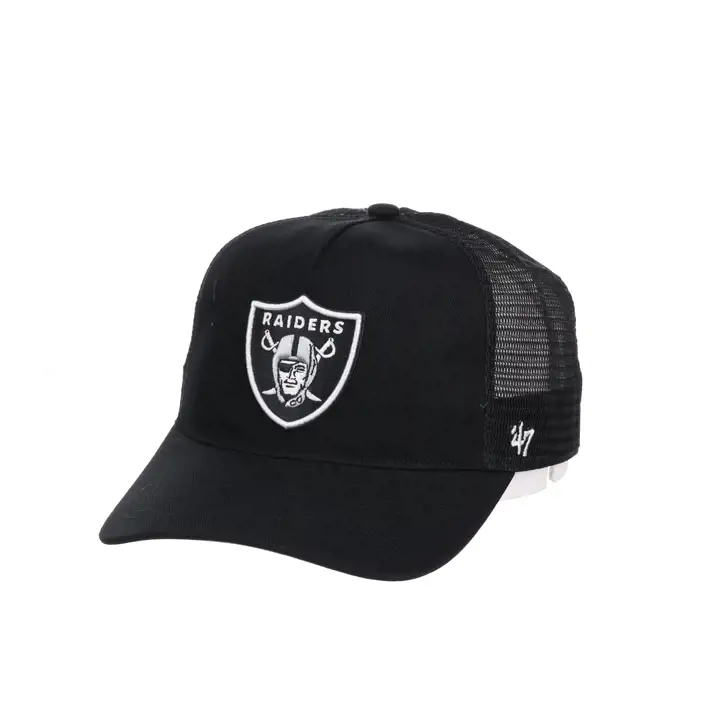 LAS VEGAS RAIDERS NFL Sure Shot Mesh '47 Hitch NOIR