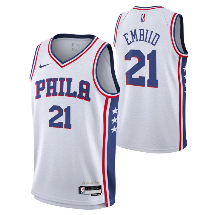 Maillot Swingman Joe de l'Association NBA Jeunesse des 76ers de Philadelphie