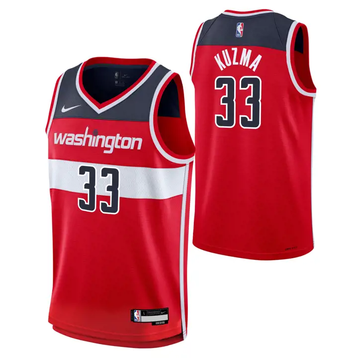 Maillot Swingman Washington Wizards NBA Jeunesse Icon Kyle Kuzma