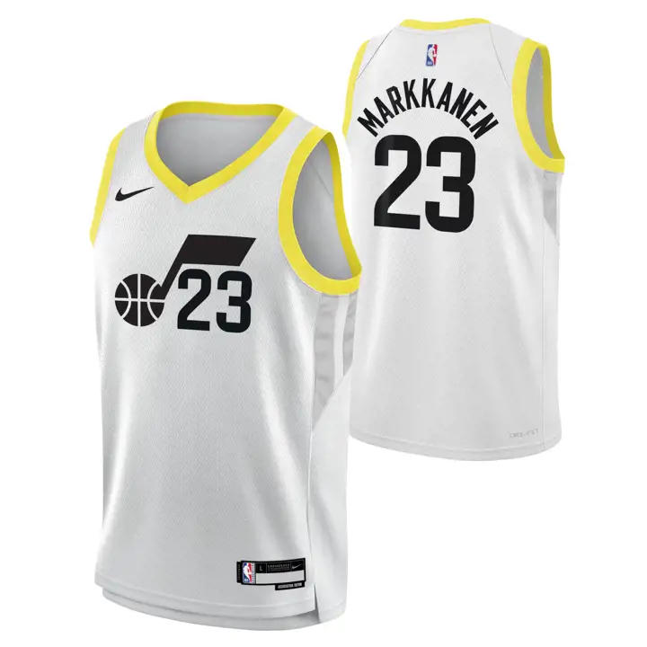 Maillot Swingman Lauri Markka de l'Association des jeunes de la NBA Utah Jazz