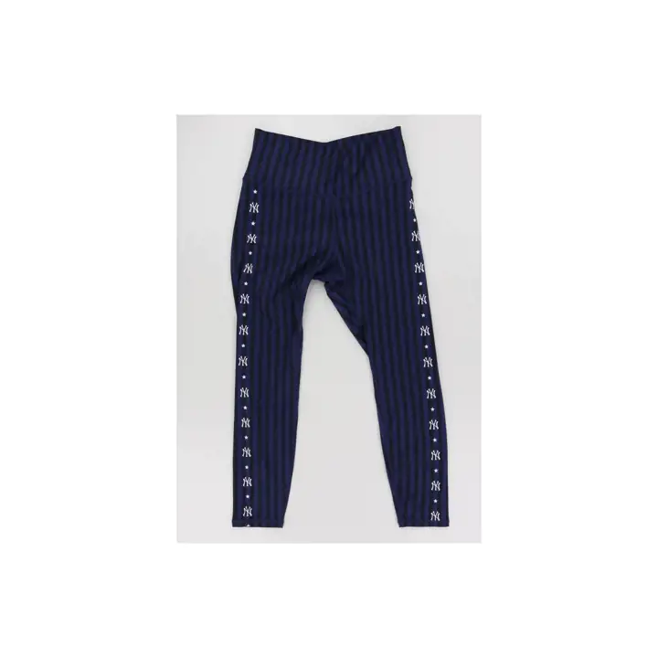 Legging 24 Chalk Stripe Femme MLB New York Yankees Marine