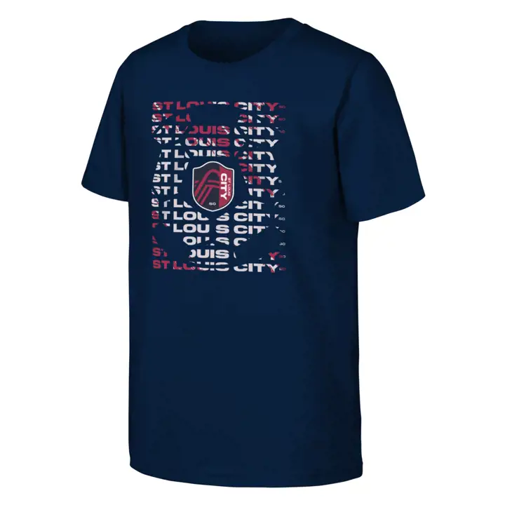 T-shirt bleu marine ST. LOUIS CITY SC MLS Zone de Vérité