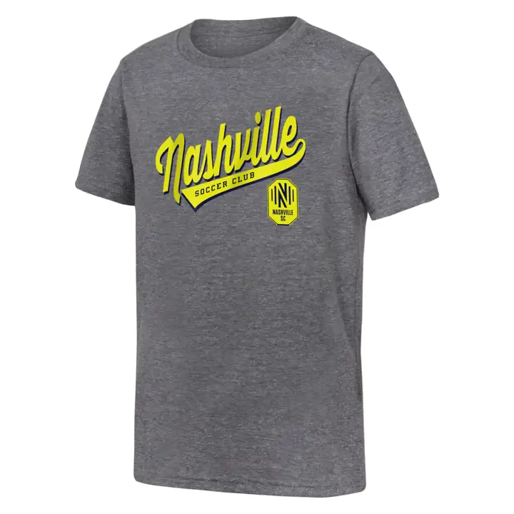 T-shirt triblended classique Nashville SC MLS Kick gris