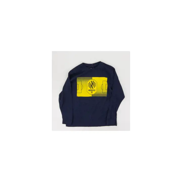 NASHVILLE SC MLS Milieu de terrain T-shirt ML Marine