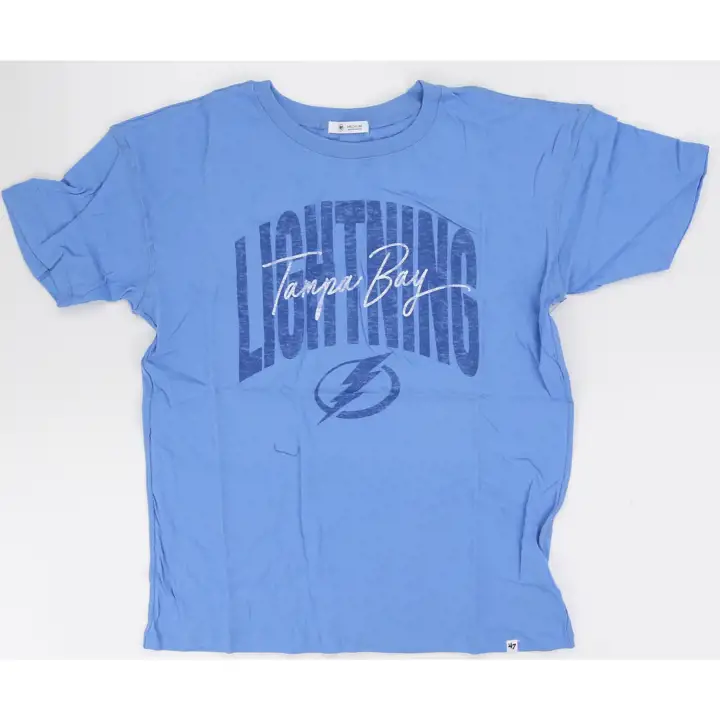 T-SHIRT SADIE FEMME LUMINANCE LNH TAMPA BAY LIGHTNING BLEU