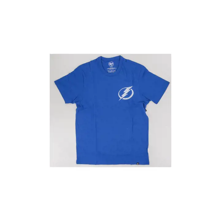 T-SHIRT BLEU FRANKLIN TAMPA BAY LIGHTNING NHL PASSE ARRIÈRE