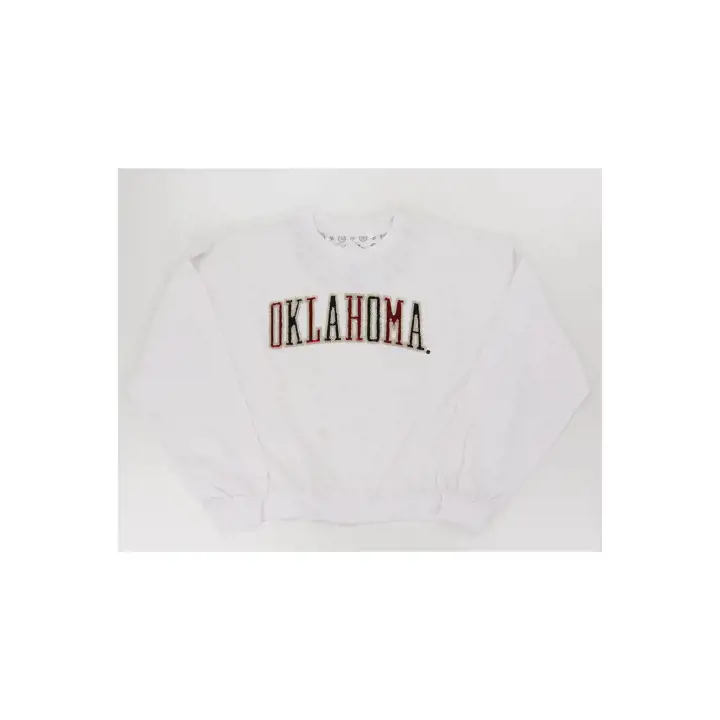 SWEAT-SHIRT EN PAILLETTES OKLAHOMA SOONERS NCAA FEMMES 24W
