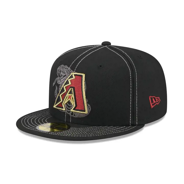 ARIZONA DIAMONDBACKS MLB Touch of Gold 2.0 59FIFTY GRIS/NOIR 1
