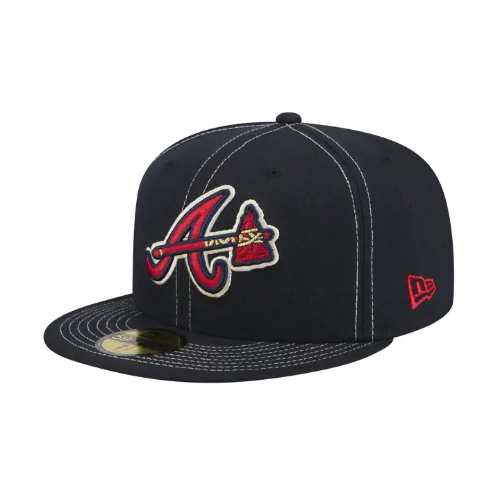 ATLANTA BRAVES MLB Touch of Gold 2.0 59FIFTY MARINE/GRIS WS 199