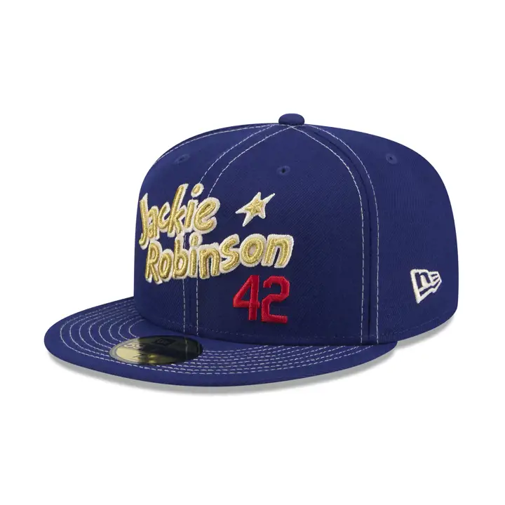 BROOKLYN DODGERS MLB Touch of Gold 2.0 59FIFTY RBL/GRY 42