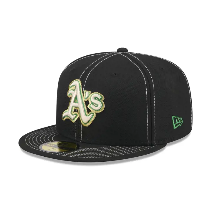 OAKLAND ATHLETICS MLB Touch of Gold 2.0 59FIFTY GRIS/NOIR 40E