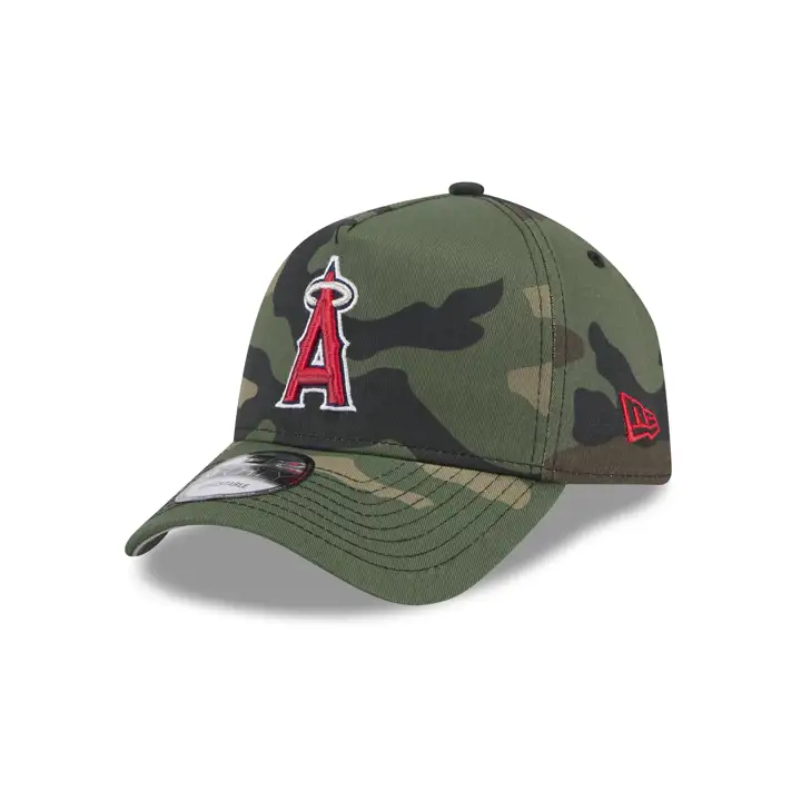 ANAHEIM ANGELS MLB Woodland A-Frame 9FORTY BOIS/GRIS 60ÈME