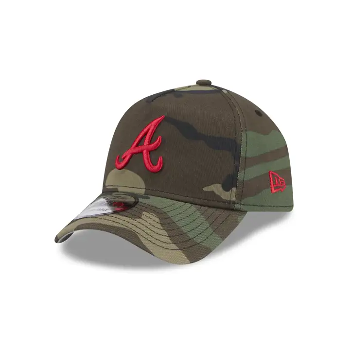 ATLANTA BRAVES MLB Woodland A-Frame 9FORTY WOODLAND/GRIS 30TH