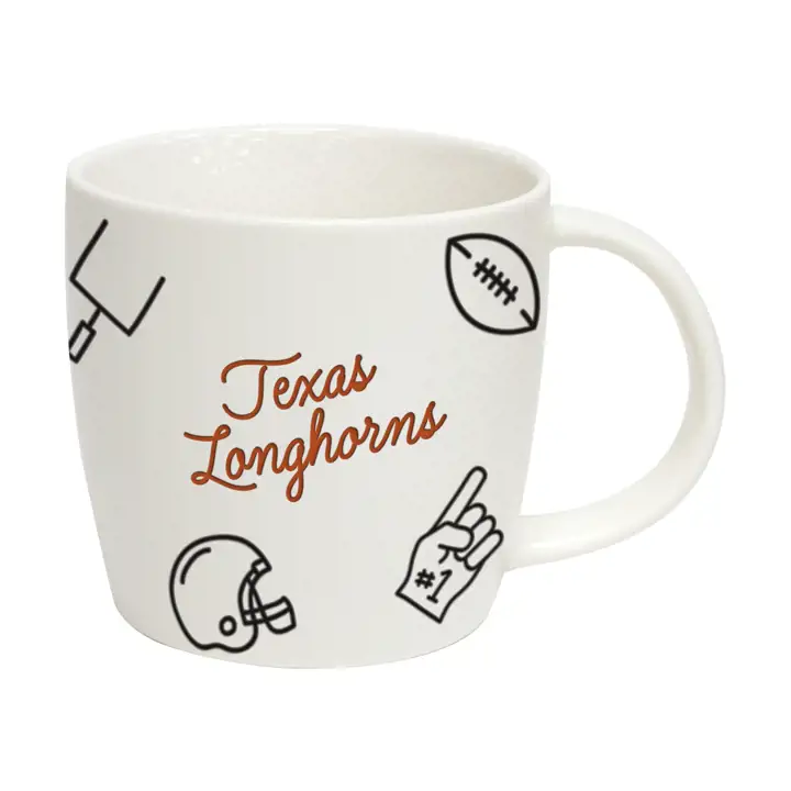 Mug de fan Playmaker Texas Longhorns 53 cl