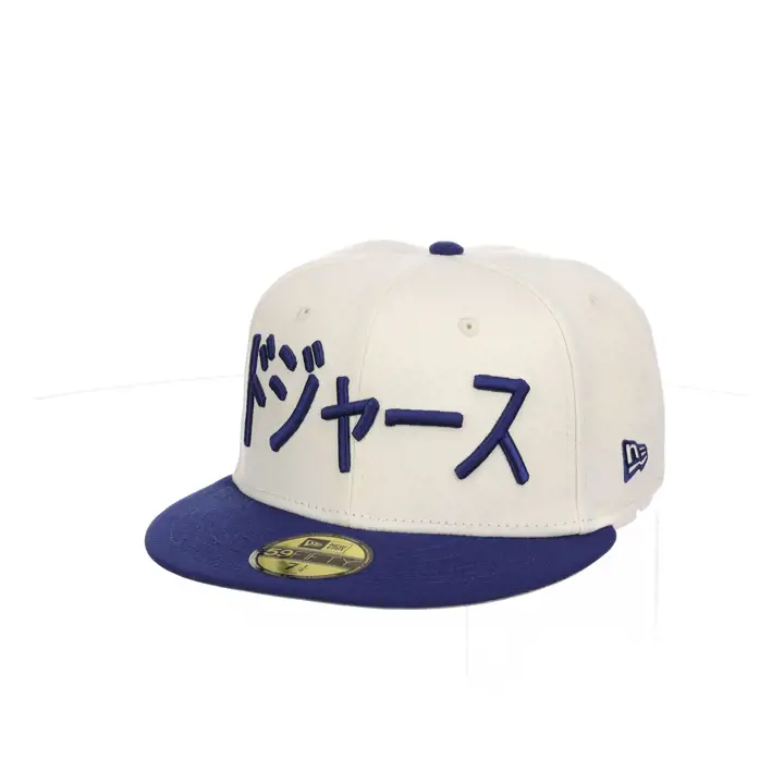 Los Angeles Dodgers MLB Kanji Japan 59FIFTY CHROME/RBL/GRY