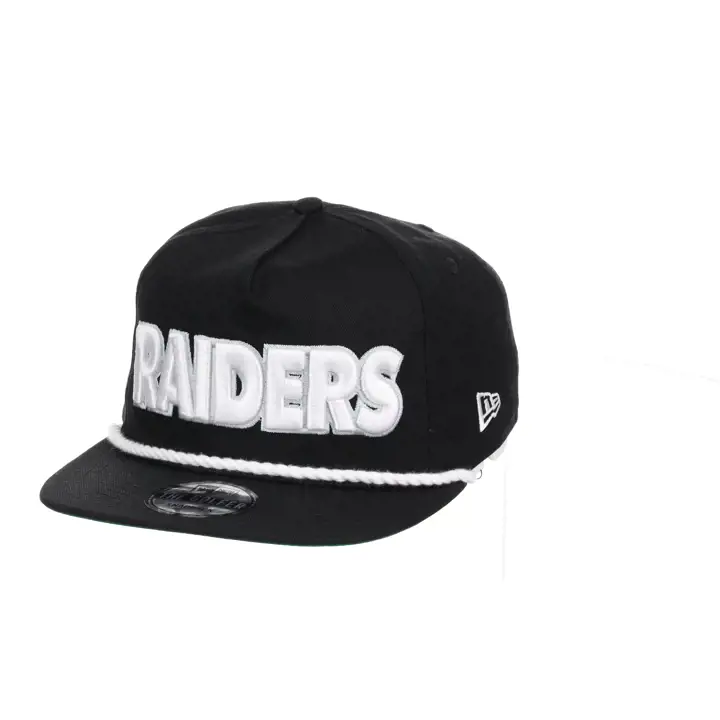 Casquette de golf Los Vegas Raiders NFL Wordmark noire