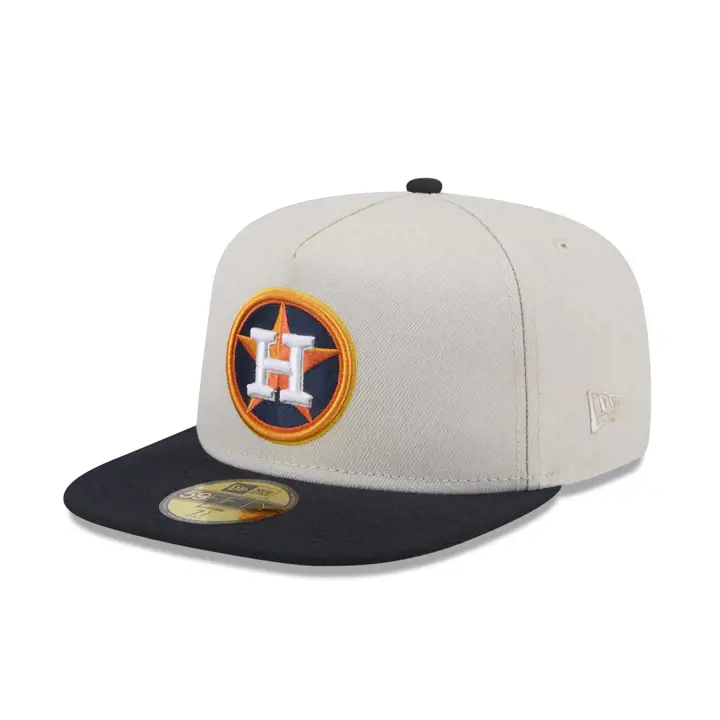 Houston Astros MLB Concrete AF 59FIFTY Champions de la Série mondiale 2022 STONE/
