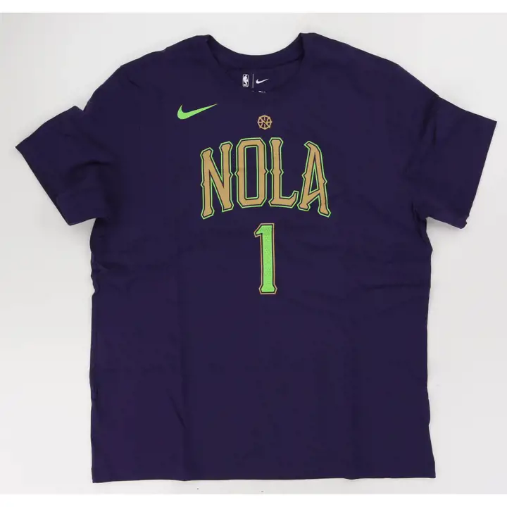 T-Shirt NBA City Edition Pelicans de la Nouvelle-Orléans 24 Zion