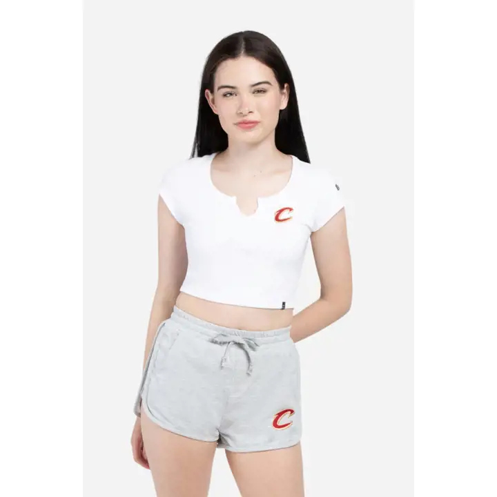 CLEVELAND CAVALIERS NBA T-SHIRT CALI FEMME BLANC