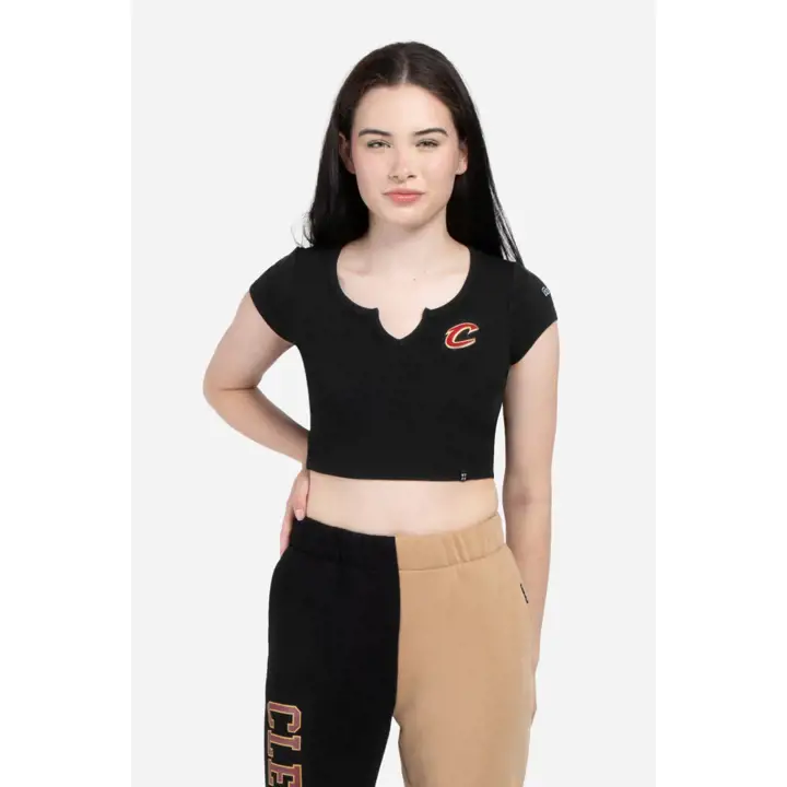 CLEVELAND CAVALIERS NBA T-SHIRT FEMME CALI NOIR