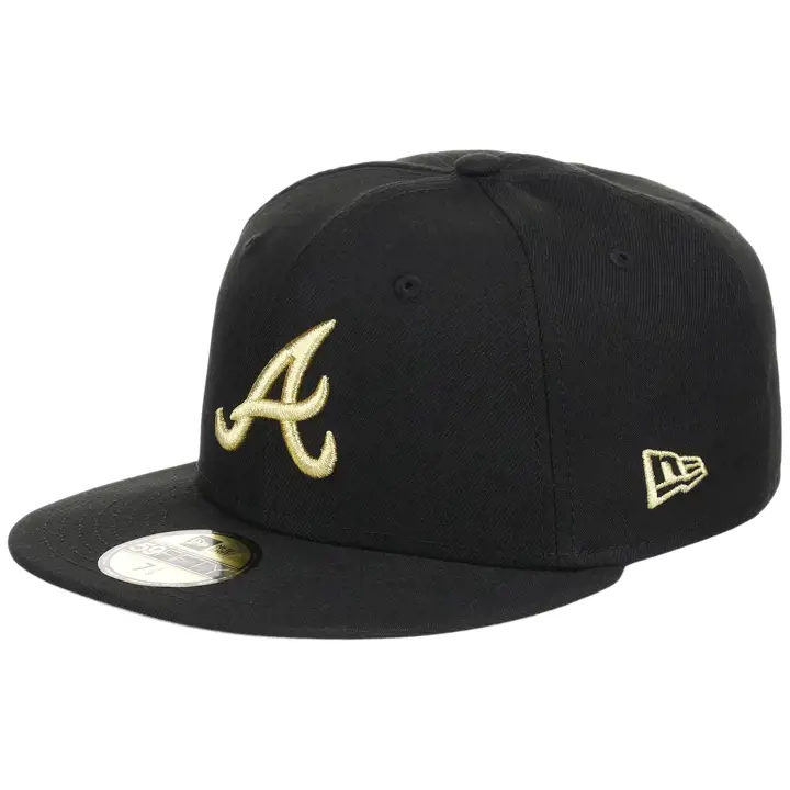 Atlanta Braves MLB Fitted Day 59FIFTY 70e Anniversaire N/B