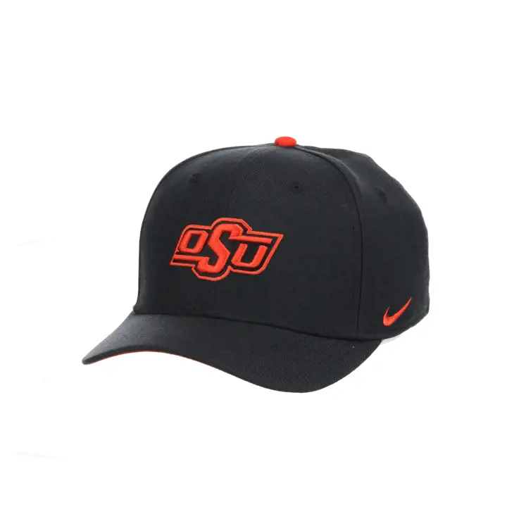 Oklahoma State Cowboys NCAA BCS Classic Swoosh NOIR