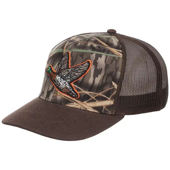 Canard Colvert Mossy Oak Chasse Trucker CAMO/BRN