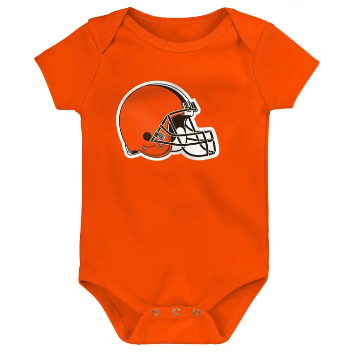 Combinaison nouveau-né NFL Cleveland Browns Prime Logo ORG