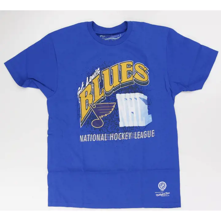T-shirt bleu de St. Louis Blues avec un glaçon (LNH)