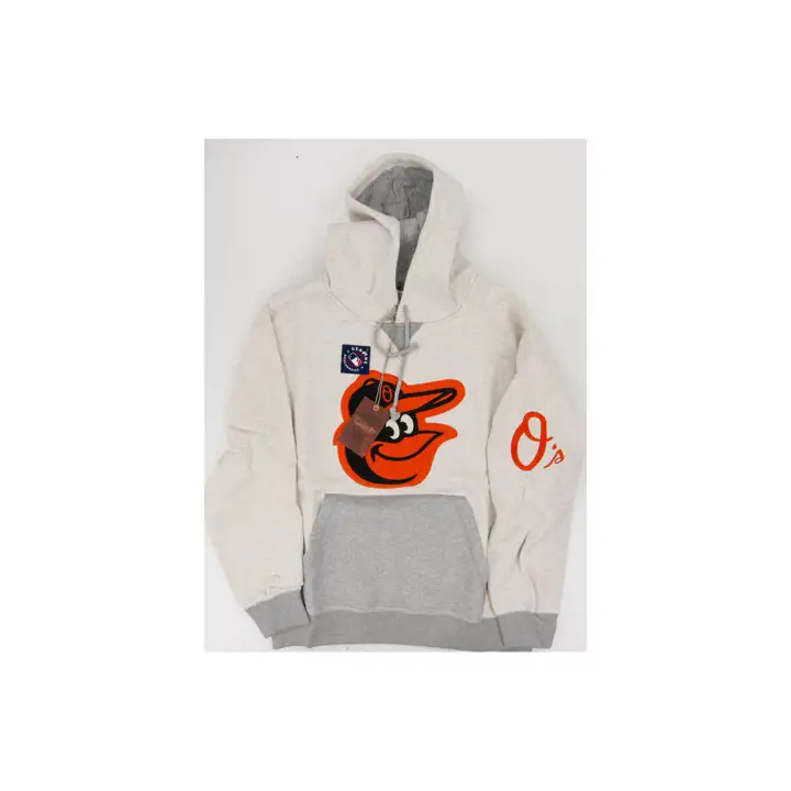 BALTIMORE ORIOLES MLB M&N Sweat à capuche point de chaînette jour et nuit OAT