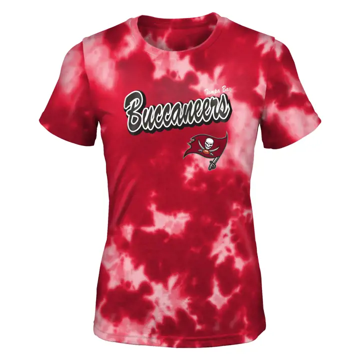 T-shirt rouge Tampa Bay Buccaneers NFL Youth Girls Dream Team