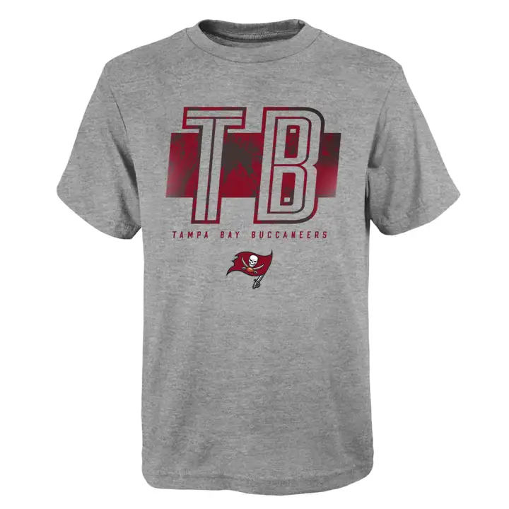 T-shirt Enfant NFL Tampa Bay Buccaneers Wordmark City GRY